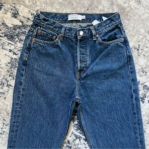 & Other Stories Straight Leg Jeans Blue Size 27